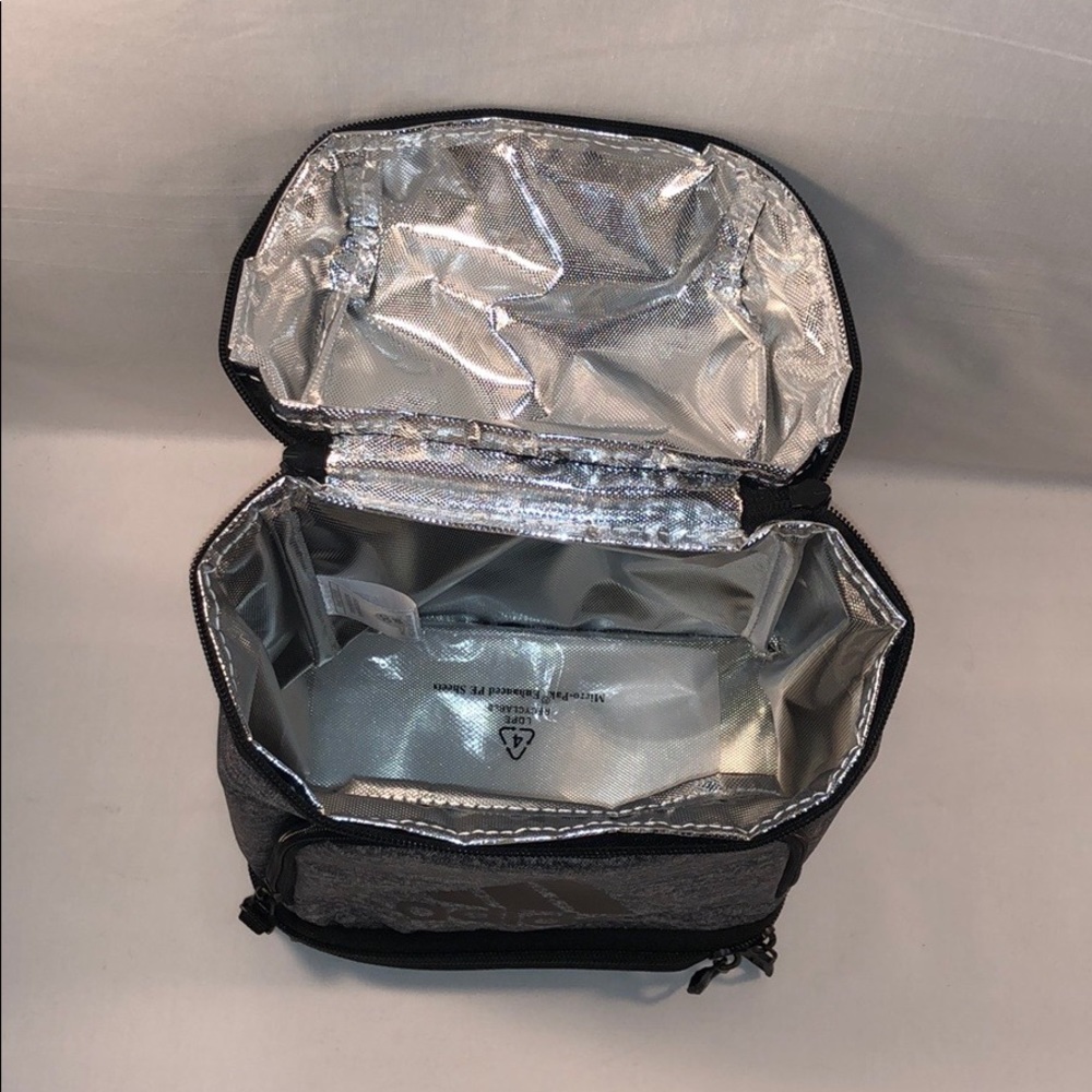 Adidas Insulated Lunch Bag Marled Gray - Picture 3 of 8